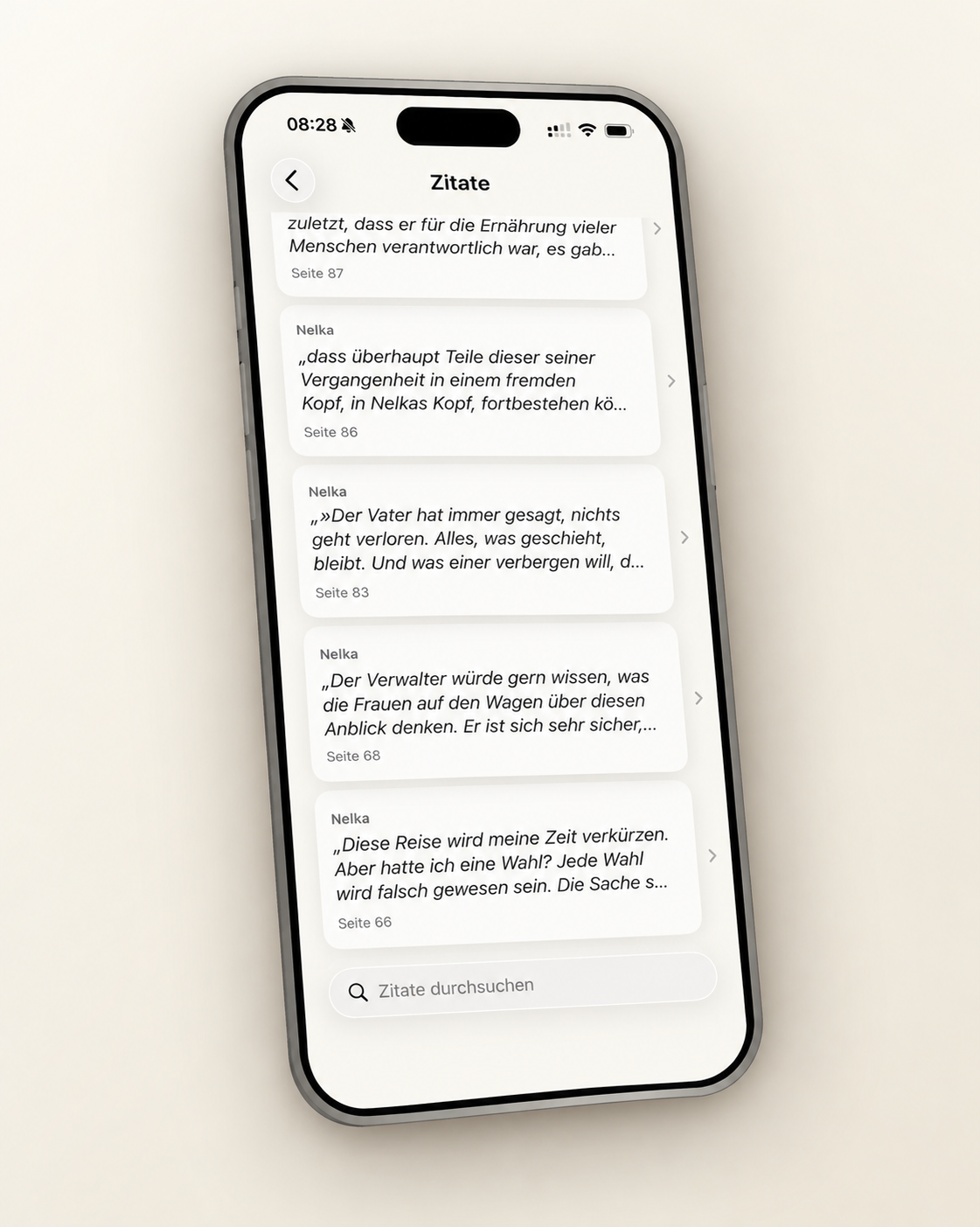 Collect quotes in BokVia